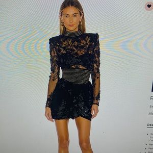 Revolve website Zhivago Mulwala Mini dress